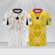 GHANA 2026 HOME AWAY JERSEY FREE NAME AND BACK NUMBER