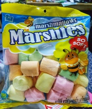 Marshmellow มาร์ชเมลโล่ เม็ดใหญ่ คละสี Marshies