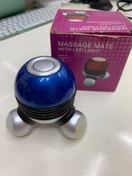 便携肩頸腰電動按摩器，迷你三角手持按摩儀