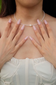 Bubble Dream 淡水正圓珍珠項鍊・天然珍珠・日常飾品・珍珠項鍊