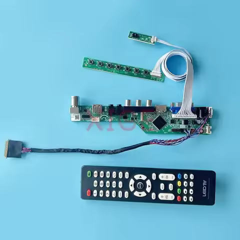 For LP156WH2(TL) LP156WH2-TLA1 Driver Controller Board Analog TV 1366x768 HDMI+VGA+AV+USB 40Pin LVDS