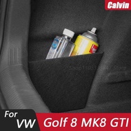 Car Trunk Storage Box Partition Refitted Supplies Interior Accessories for Volkswagen Golf 8 MK8 GTI