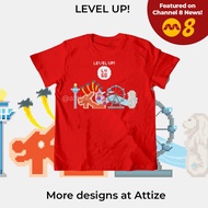 Attize NDP SG60 T-Shirt 2025 Kids | National Day Parade Tee Shirts | NDP Red Tshirt