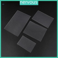 NERV Clear Card Sleeves 66x 91mm for TCG Trading Cards Board Games 100pcs set