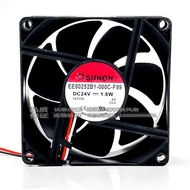 SUNON Jianzhun EE80252B1-000C-A99/F99 8025 24V 1.8W DC Cooling Fan