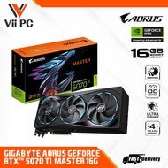 GIGABYTE AORUS GeForce RTX™ RTX 5070TI / 5070 TI / 5070 Ti MASTER 16G DDR7 RGB GAMING GRAPHIC CARD
