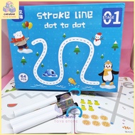 Tracing Activity Book for Children 2-5 Years Old, Educational Book for Children that Can Erase and W