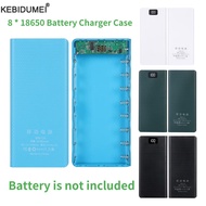 MY4N9MDCYC 8x 18650 Battery Charger Cover Power Bank Case Cute DIY Box Dual USB Type C Powerbank 4colors Kit
