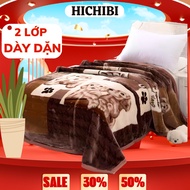 3KG 2-layer velvet blanket weighing 1kg8, weight 3kg, soft and smooth snow blanket 1m6*2m imported a