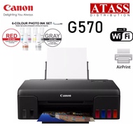 CANON G570 6COLOR PHOTO WIRELESS SINGLE FUNCTION PRINTER
