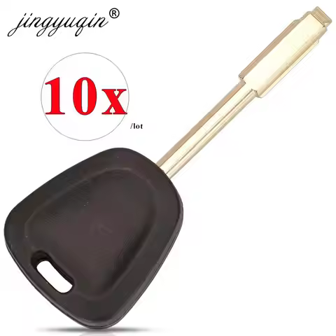 jingyuqin 10pcs Transponder Key Shell For Jaguar XJ, XJ Sovereign XJS XKR XK8 1997 1998 1999 2000 20