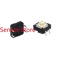 10PCS B3F-4050 Light Touch Switch 12*12*7.3 Inline 4-pin Button