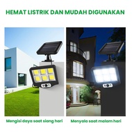 Lampu Jalan Sensor Tenaga Surya Dengan 6 LED COB Penerangan Outdoor Free Remote-LampuJalan-BK128