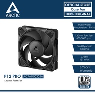 ARCTIC P12 Pro | P12 Pro PST 120mm PWM Fan - Black/White
