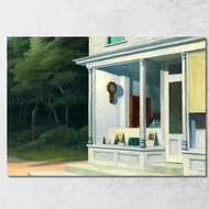 Seven A.M. Edward Hopper eho37 Canvas Print