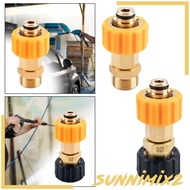[Sunnimix2] M22Quick Plug Connector Pressure Washer Adapter Rustproof for Quick Connect Adapter for Pressure Washer