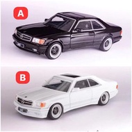 Rhino Model RM犀牛 1:64合金模型！Mercedes benz S Class S級 第2代Mk2 C126，AMG 560 SEC Coupe雙門版