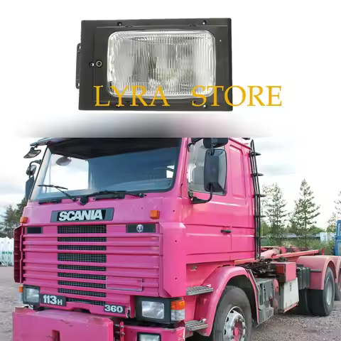 1PCS 24V Head Lamp For SCANIA 113 Truck Head Light 1308474 1308473