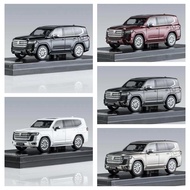 LCD 1/64 Toyota LC300 ZX SUV Alloy Car Model Diecast Car Toy Collection Birthday Gift & ***