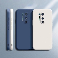 OnePlus8 OnePlus8Pro OnePlus8T OnePlus8TPlus Square Liquid Silicone TPU Soft Phone Case For OnePlus 