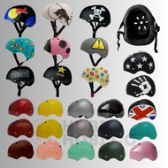 ADULT BIKE HELMET FOLDING BMX BIKEPOLOS, PEACH HELMET SHELL MODEL