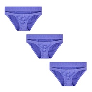 CMENIN ADANNU 3Pcs Ins สไตล์ผ้าฝ้าย Jockstrap ชุดชั้นในชายสั้นเอวต่ำกางเกงในชายกางเกงผู้ชายกางเกงภาย