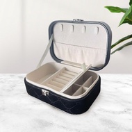 Long Style Storage Box Free Mother Ring Earrings Jewelry Box Jewelry Box Pendant Anti-Oxidation Gold