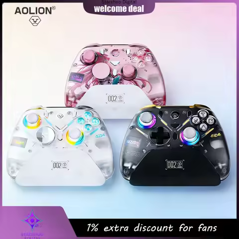 AOLION Gospel K20 Gamepad Customized Hall Three Mode Trigger Twin-Shadow Wonderland Monster Hunter F