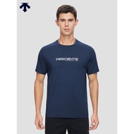 Descente DESCENTE Pure Cotton Printed Men's TOUGH Short-Sleeved T-Shirt 522