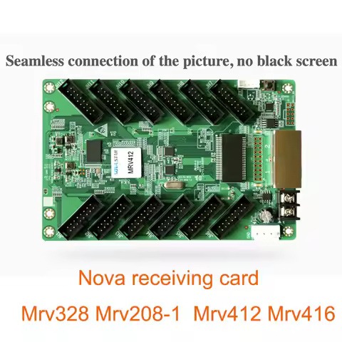 Novastar Receiving Card MRV328 Mrv208-1 Mrv412 Mrv416 Work With MSD300 600 for Outdoor Indoor Led Di