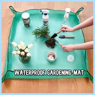 ✅[SG] Waterproof Gardening Mat for Soil/ Plant Repotting Mat/ Flower Plant Soil Mat/ PE Gardening Potting Mats