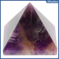 dilanluo  Pyramid Crystal Ornament Creative Natural Desktop Home Decor Egyptian for Office