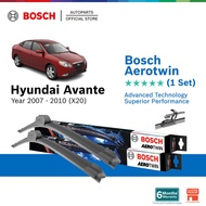 Bosch Aerotwin Retrofit U Hook Wiper Set for Hyundai Avante X20 (24"+16")