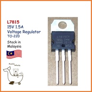 L7815CV L7815 7815 15V 1.5A Voltage Regulator