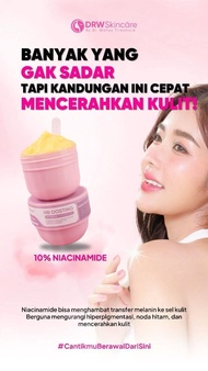 💯%Original drw skincare HB DOSTING dan lulur white tomato no over claim white tomato asli . lotion D