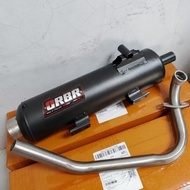 Orbr Muffler pipe silent killer click 125 click 150 beat fi beat carb beat new Honda Genio Racing se