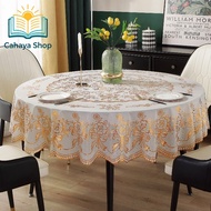 European-style dining table coffee table tablecloth waterproof heat-resistant oil-proof PVC tableclo