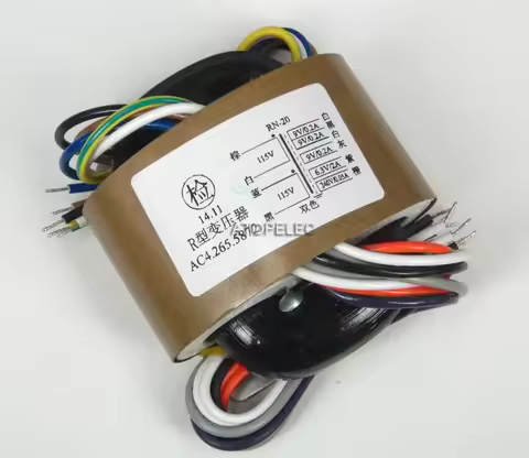 115V 230V 30W R-Core Transformer 9V+9V+9V 6.3V 240V for Hi-Fi Audio Tube Amplifier Preamps AMP R Cor