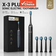 Waterproof Electric Toothbrush for Shower Use, IP67 Rating, Easy to Clean Berus Gigi Elektrik Kalis 