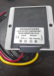 StepDown Step down 72V DC 60V 72 90V to 12Volt 12V 5A 10A 72Volt to 12Volt DC anti air