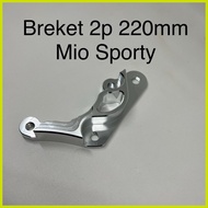 🅸 ✰ ∯ ✱ 2 PISTON CALIPER BRACKETS MIO SPORTY MIO LAMA MIO 5TL 2P BRACKETS MIO SPORTY DISC 220MM PN