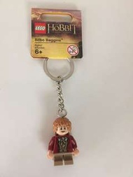 全新 絕版 樂高 LEGO 積木 人偶 鑰匙圈 哈比人 Bilbo Baggins