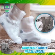 Waterproof Rain Shoe Cover Non-slip Thick PVC Transparent Rain Boot Dustproof Shoes Covers