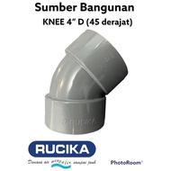 KNEE 4 (45 degrees) 4 D ELBOW/ (45 degrees) WATER PIPE FITTING/