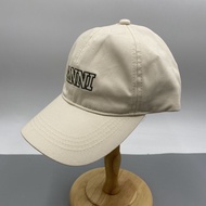 [Ready Stock Shipped within 24 Hours] GANNI New Style logo Embroidery Outdoor Leisure Baseball Cap C