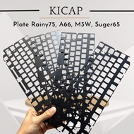 Aluminum Plate Nut65, Wave75, Crush80, GX87, Furycube F75, Lucky65 v2, Rainy75