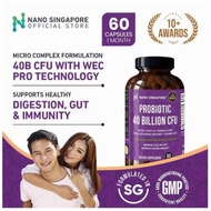 Nano Singapore Probiotic 40B CFU 60ct