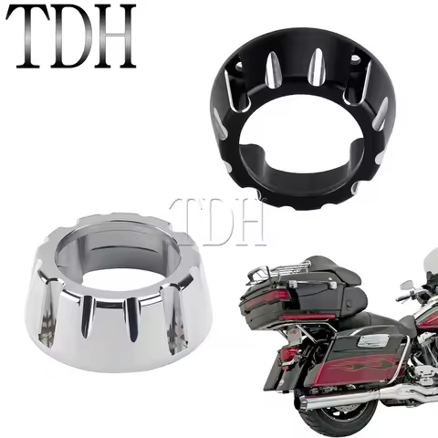 Motorcycle Muffler Exhaust Pipe Tip Replace Carbon End Cap for Harley Touring Softail Two Brother Ra