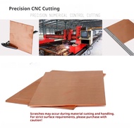Thickness 0.5mm Pure T2 Copper Plate Solid Copper Plate High-Purity Copper Plate Welding Pure Copper