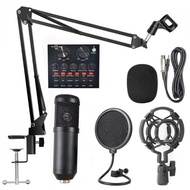 Condenser Microphone Set Influencer Anchor Mobile Phone Computer Live Equipment Microphone Microphon
